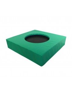 Trampolín + protección