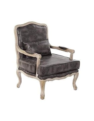 SILLON PU RUBBERWOOD 70X66X94...