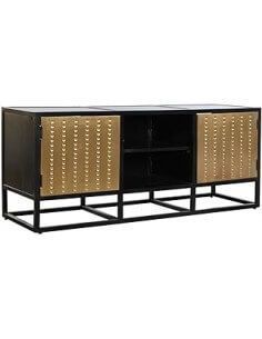 MUEBLE TV MADERA METAL...