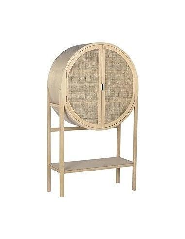 APARADOR PAULOWNIA MDF 90X40X160 NATURAL