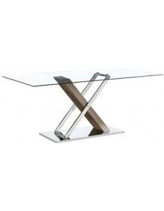 MESA COMEDOR ACERO MDF...