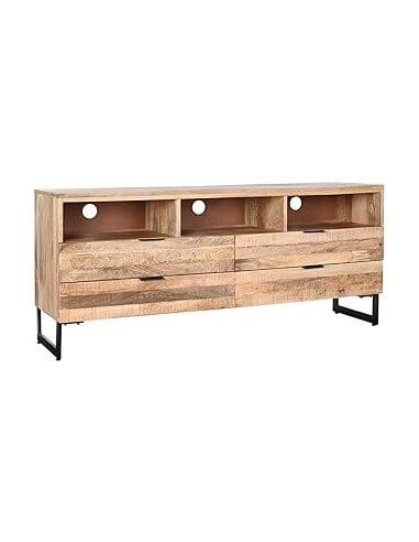 MUEBLE TV MANGO METAL 150X40X65...