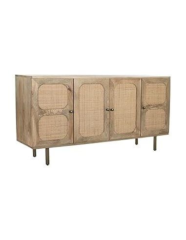 BUFFET MANGO RATAN 150X40X76 NATURAL