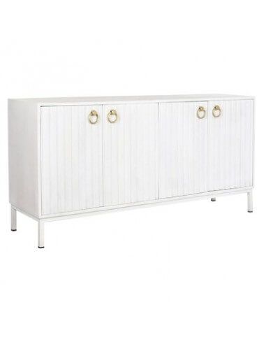 BUFFET MANGO METAL 152X40X77 BLANCO
