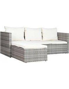 SOFA SET 2 RATAN SINTETICO...