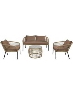 SOFA SET 4 RATAN SINTETICO...