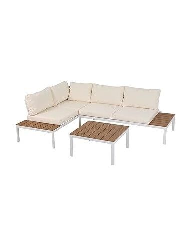SOFA SET 2 ACERO 228X73X79 WATER...