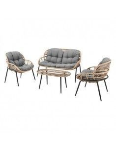 SOFA SET 4 RATAN SINTETICO...