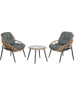 SILLON SET 3 RATAN...