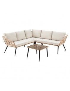 SOFA SET 4 RATAN SINTETICO...