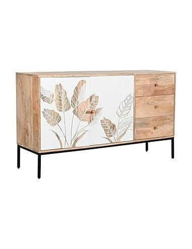 BUFFET MANGO 140X40X80 HOJA BLANCO