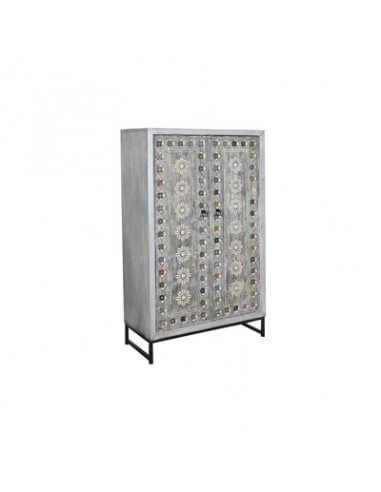 ARMARIO MANGO 90X38X150 BLANCO