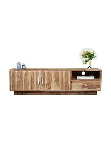 MUEBLE TV SHEESHAM 160X42,5X46 MARRON