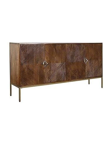 BUFFET MANGO METAL 170X40X90 MARRON...