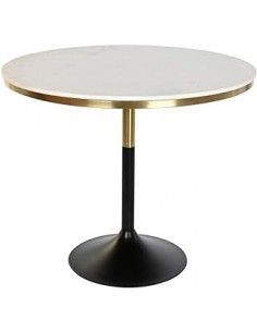 MESA COMEDOR METAL MARMOL...