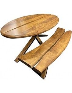 MESA OVALADA COMEDOR ACACIA...