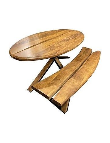 MESA OVALADA COMEDOR ACACIA...