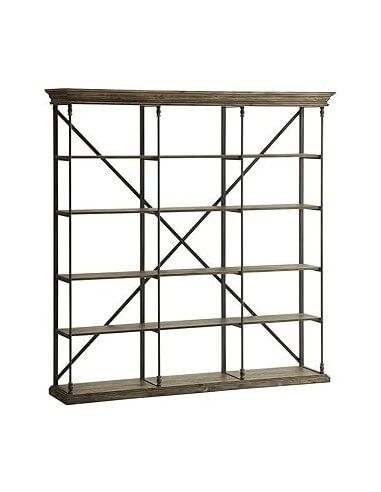 ESTANTERIA SHEESHAM METAL 213X43X220...