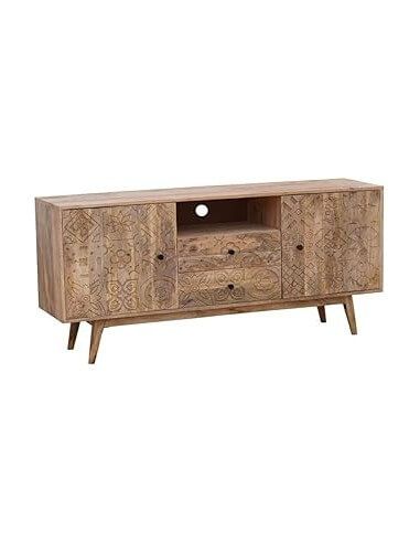 MUEBLE TV MANGO 155X40X70 NATURAL