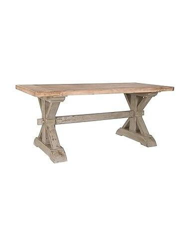 MESA COMEDOR ABETO 180X80X76 NATURAL