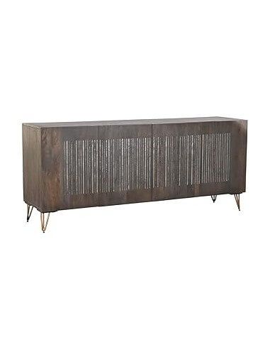 BUFFET MANGO METAL 177X45X77 MARRON