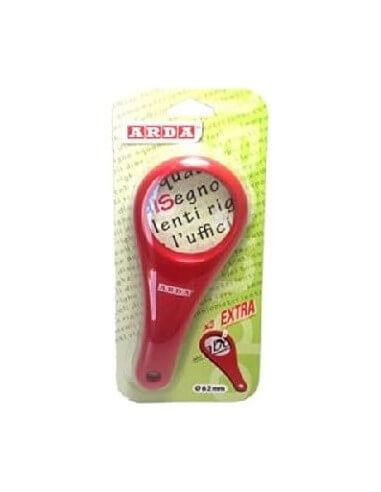 Lupa grande aumento X3 Plastica...