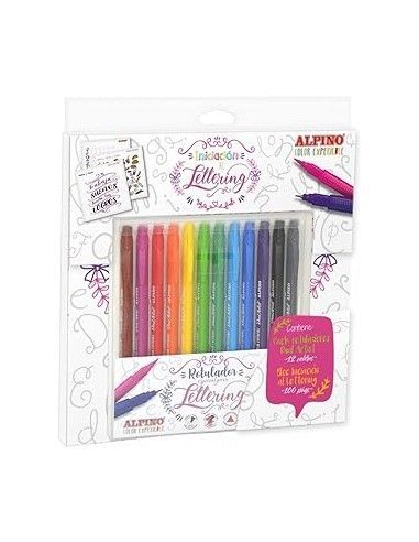 Pack Lettering rotuladores dual...