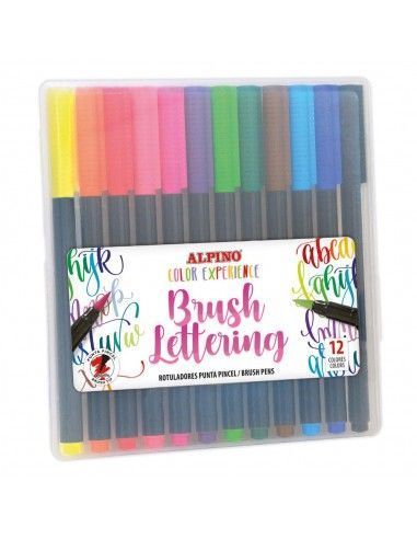 Pack de 12 rotuladores Brush...