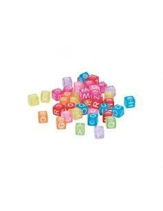 Cuentas cubo de letras...