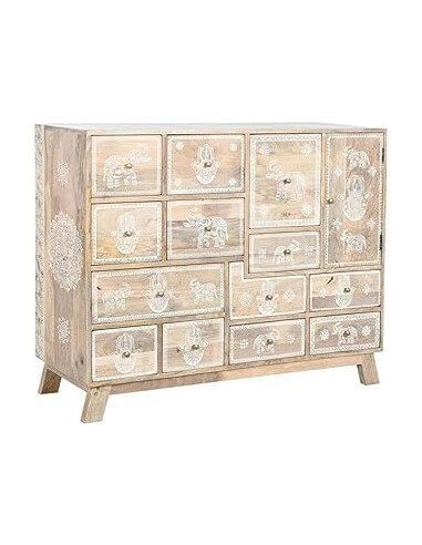 CAJONERA MANGO MDF 112X36X89,5 NATURAL