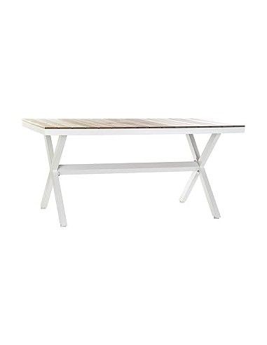 MESA ALUMINIO RESINA 160X90X75 SIMIL...