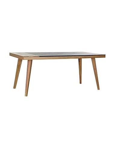 MESA COMEDOR ACACIA 180X90X77 MARRON