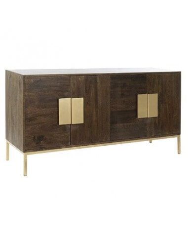 BUFFET MANGO METAL 147X43X75 MARRON