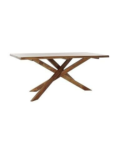 MESA COMEDOR NOGAL 180X86X76 NATURAL