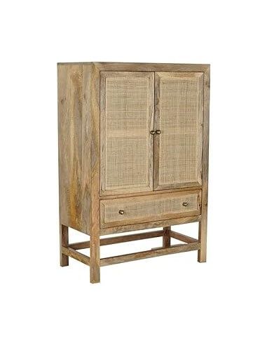 APARADOR MANGO RATAN 80X40X120 NATURAL