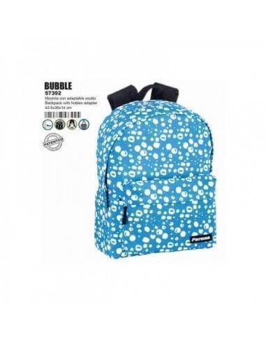 MOCHILA JR BURBBLE BLUE