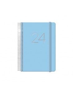 Agenda Gloss Día Página Espiral Dohe colorida