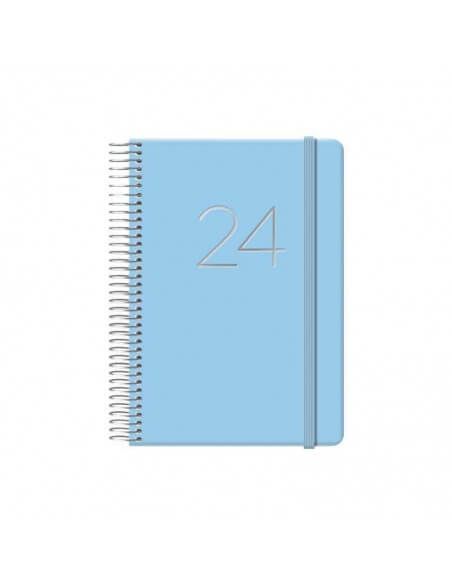 Agenda Gloss Día Página Espiral Dohe colorida