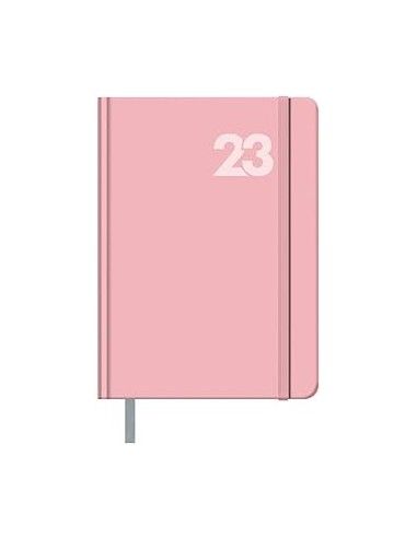 AGENDA CAPRI DÍA PÁGINA COLOR ROSA 14X20