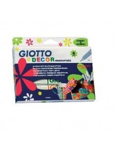 GIOTTO DECOR MATERIALES ROTULADORES ESTUCHE DE 6