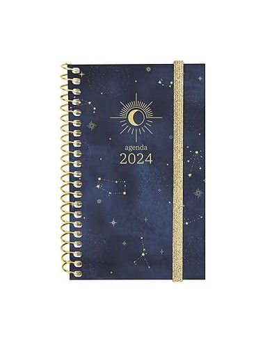 Agenda Espiral Design Collection Moon...