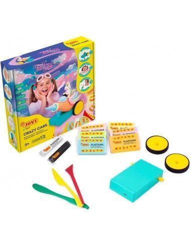 JUEGO DE PLASTILINA CRAZY CARS FANTASY