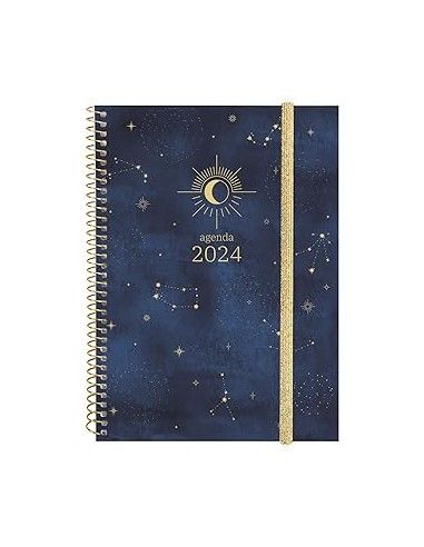 Agenda Espiral Design Collection Moon...