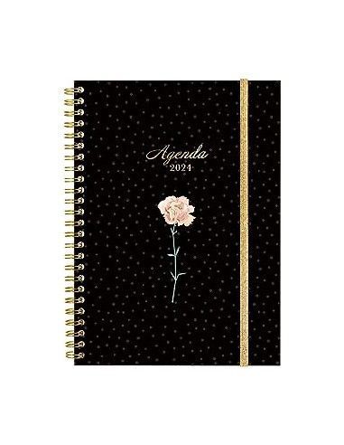 Agenda doble espiral You Flower 2024...
