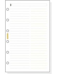 Recambio 50 hojas agenda...