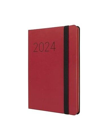 AGENDA LISA F4 2024 COLOR ROJO