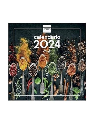 CALENDARIOS DE PARED 30X30 2024 RECETAS