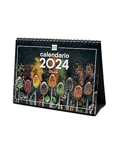 CALENDARIO DE SOBREMESA 2024 RECETAS
