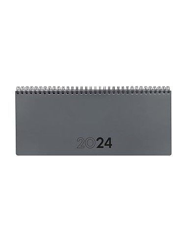 PLANIFICADOR AGENDA 2024 COLOR GRIS