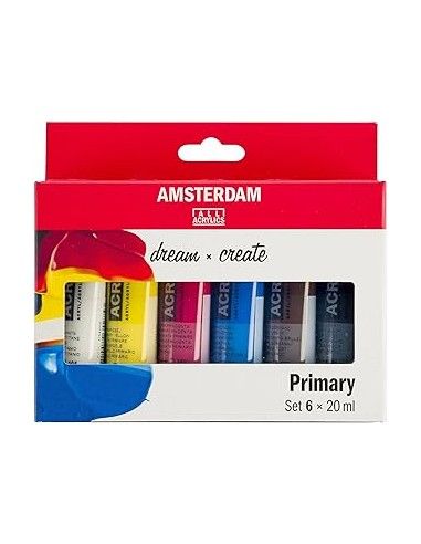 SET DE PINTURAS ACRILICAS 6X20ML...
